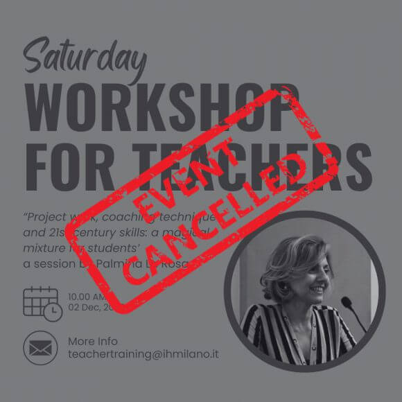 Saturday Workshop for Teachers
