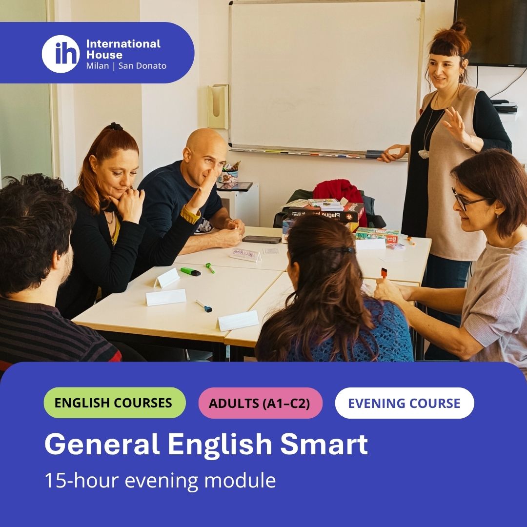 General English Smart – Corso di inglese serale per adulti