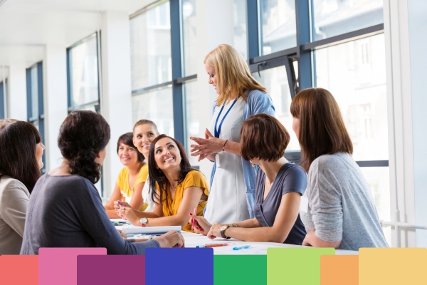 Professional DELTA teacher training session in progress at International House Milano with expert tutors